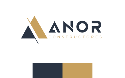 Logotipo Anor Constructores