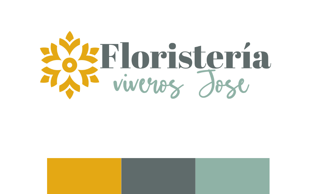 Logotipo Floristería Viveros Jose